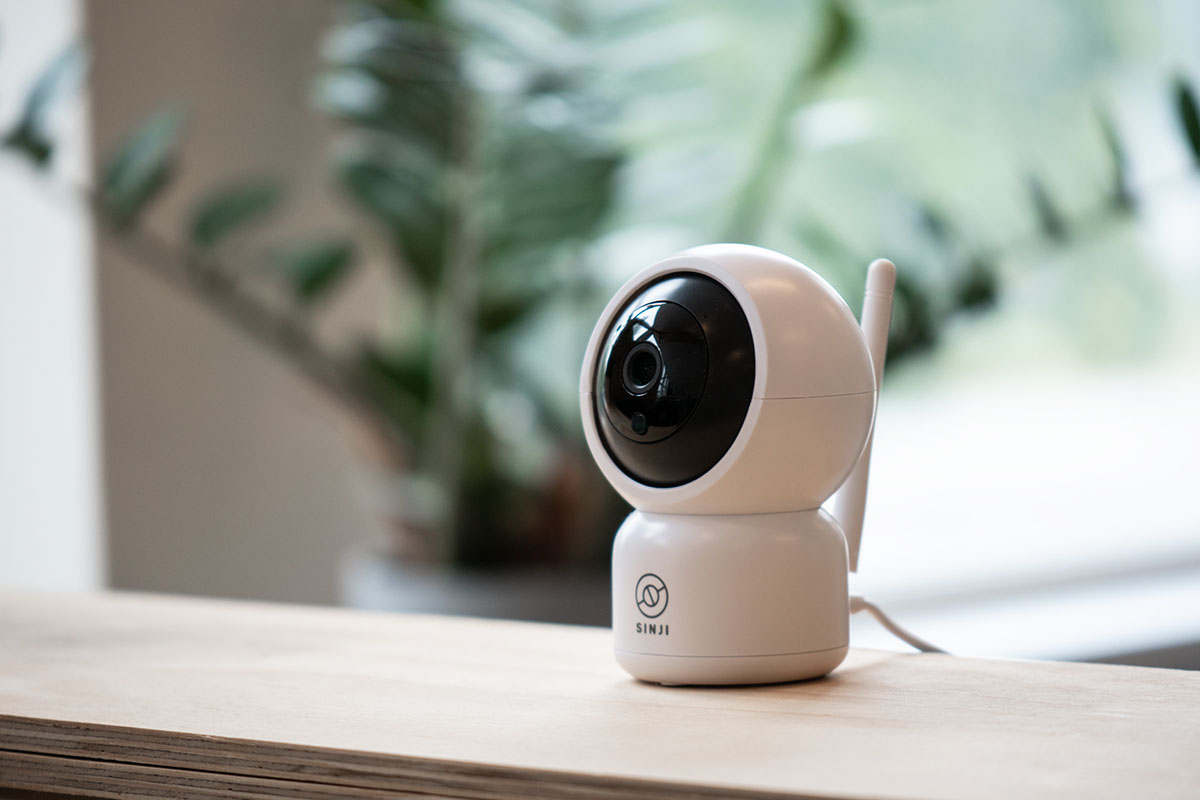 Sinji Pan Tilt Indoor Camera, on sale for $33.96 when you use coupon code GOFORIT15 at checkout