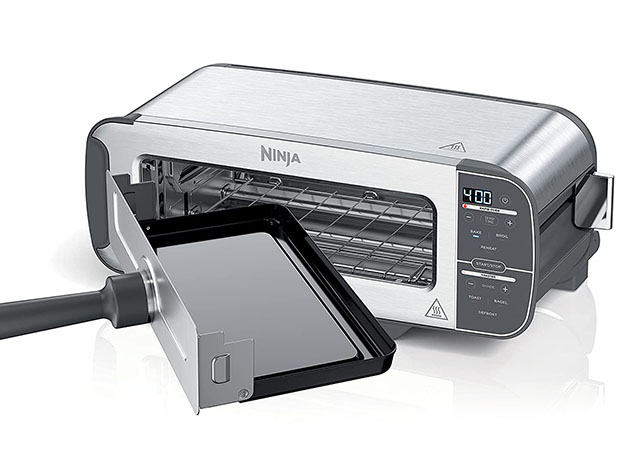 2-in-1 Compact Toaster Oven Refurbished