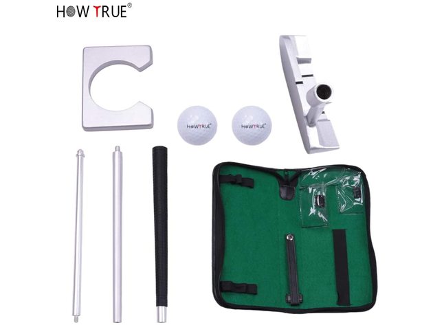 Golf Putting Set with Golf Putter, 2 Golf Balls