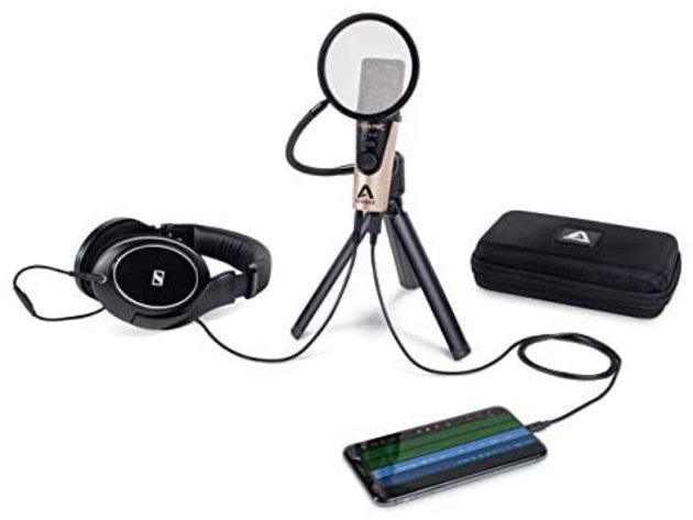 Apogee Hype Mic - USB Microphone with Analog Compression for Capturing Vocals