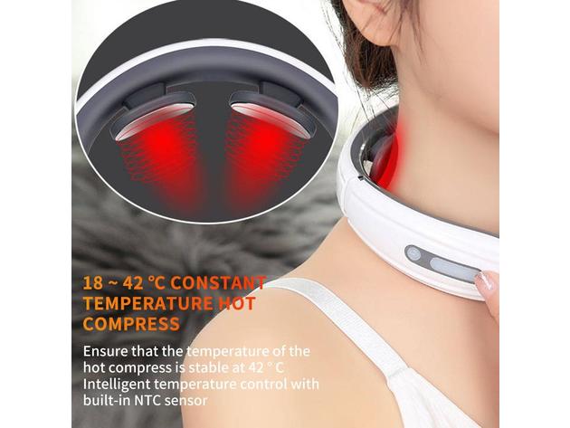 3D Smart Cervical Massager 9 Intensity 6 Modes Neck Massager