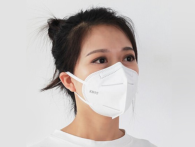 Particulate Respirator Face Masks: 100-Pack