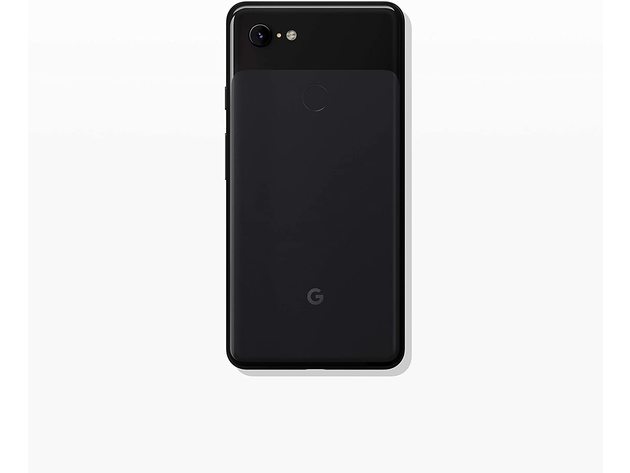 Google - Pixel 3 XL with 64GB/4GB Memory Unlocked Cell Phone - Just Black (Refurbished)