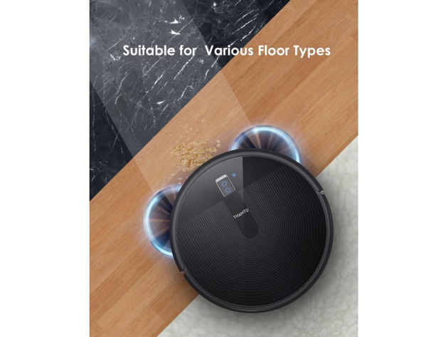 Thamtu G10 WiFI 2700Pa Suction Robot Vacuum Cleaner Black (Open Box)