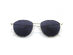 The Bezel Sunglasses Silver / Smoke