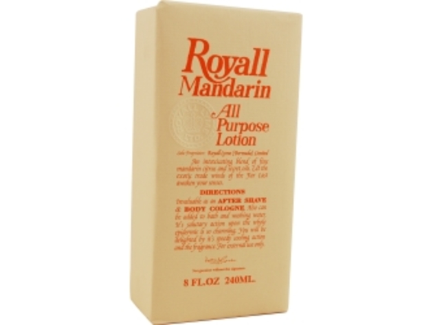 Royall Mandarin Orange By Royall Fragrances Aftershave Lotion Cologne 8 Oz For Men (Package Of 2)