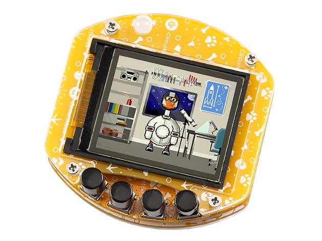 CircuitPet: Build & Code Your Own Handheld Virtual Pet