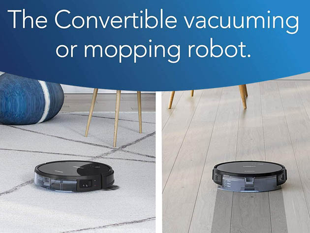 Ecovacs DEEBOT 661 Convertible Robotic Vacuum Cleaner (Refurbished)