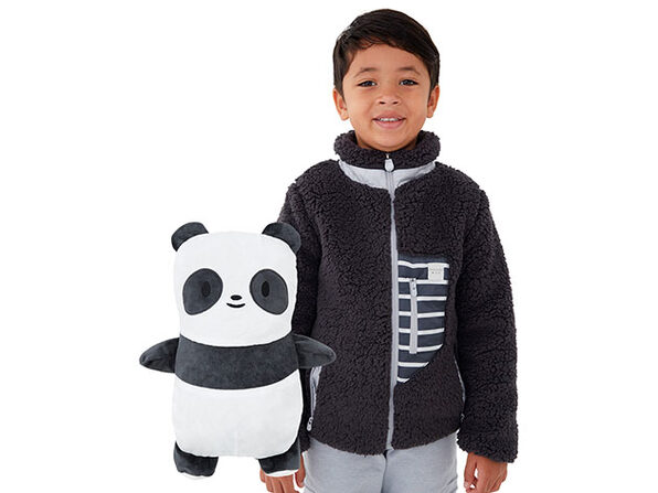 panda jacket for boys