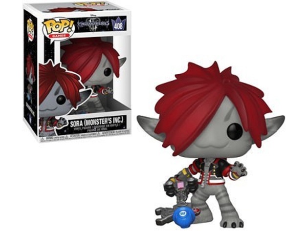 Funko Pop Disney: Kingdom Hearts 3 - Sora (Monster's Inc.) Collectible Figure, Multicolor
