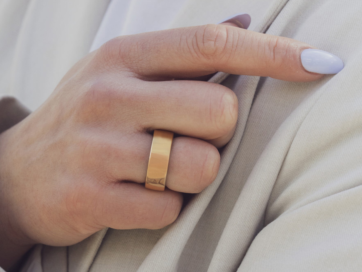 Circular Ring 2 - Medical-Grade Smart Ring (Gold/Size 7)