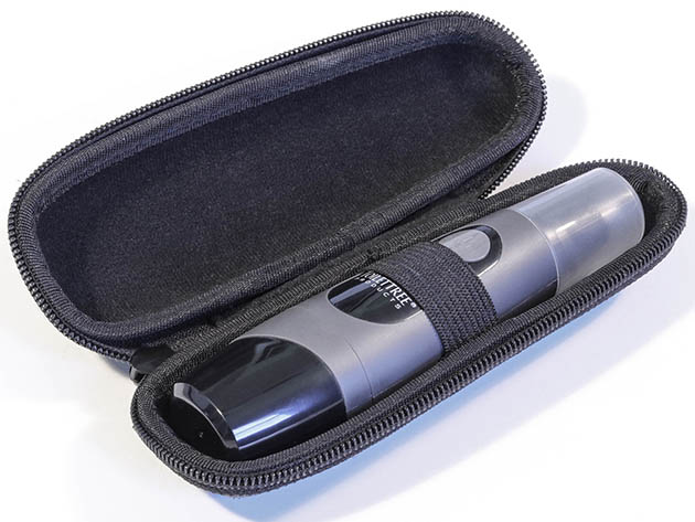 Water-Resistant Nose & Ear Hair Trimmer & Case