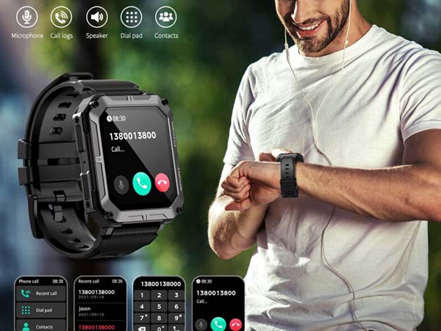 Ip68 Military Smart Watch For Men Thechive University