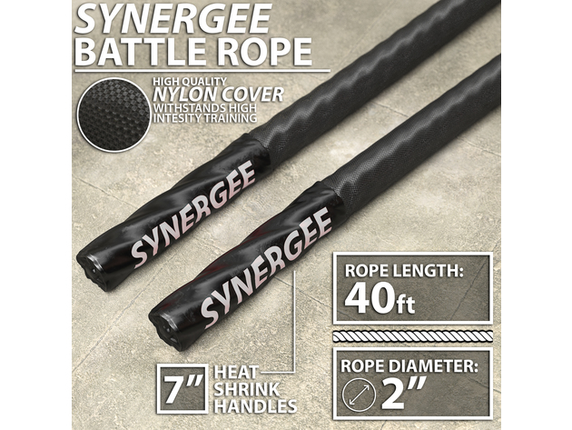 Synergee Battle Rope - 40ft