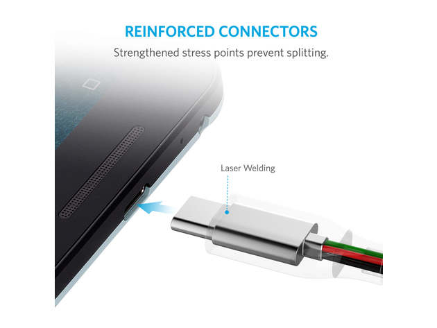 Anker PowerLine 6ft USB-C to USB 3.0 Cable