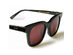 The East Sunglasses Shiny Black / Plum
