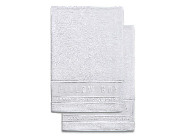 Luxe Pillow Guy Oversized Bath Towels 2 Pack Stacksocial