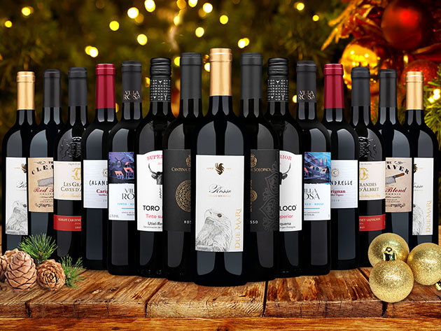 Have 15 Bottles of Wine Delivered to You for Less Than $8 Each — Perfect for Last Minute Gifting!