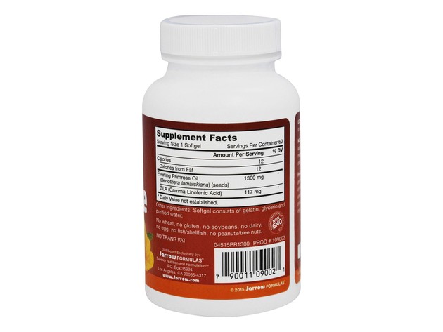 Jarrow Formulas - Evening Primrose Oil 1300 mg. - 60 Softgels