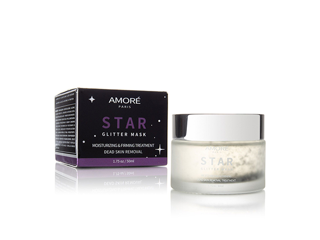 Amoré Paris Star Glitter Facial Peel-Off Mask (Silver/Exfoliating)
