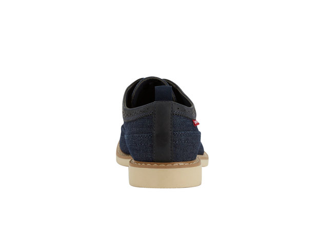 Levi's Mens Tindal Casual Denim Wingtip Oxford Shoe 