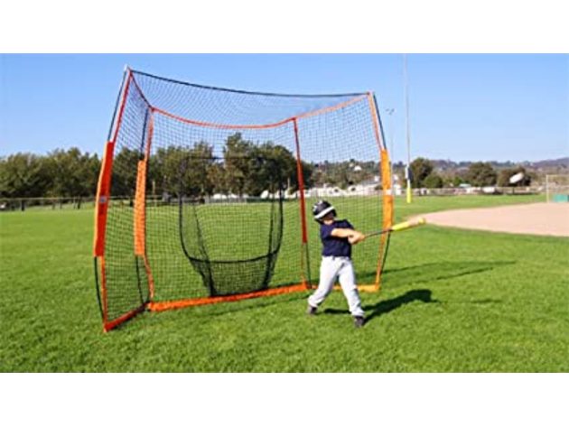 Bownet Lightweight and Portable Hitting Station with Net and Frame, 12 x 8 (Like New, Damaged Retail Box)