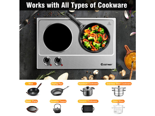 Costway Electric Double Hot Plate & Reviews