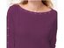 Karen Scott Women's Petite Cotton Studded Top Purple Size Medium