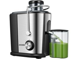 Wheatgrass Centrifugal Juicer, 3'' Feed Chute, Dual Speed Juicer, Non-drip Function, Easy to Clean
