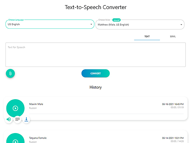 Naturaltts Online Text to Speech Converter: Lifetime Subscription