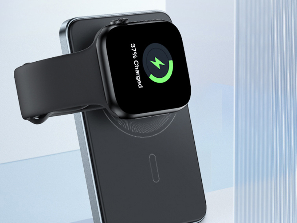 SpeedyMag 5000mAh Ultra Thin 3-in-1 Magnetic Wireless Charger