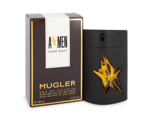 Angel Pure Malt by Thierry Mugler Eau De Toilette Spray (Limited Edition) 3.4 oz for Men