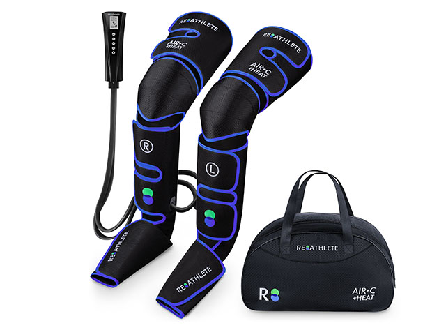 This Leg Massager Provides Natural Pain Relief, Rapid Muscle Recovery, & Relaxation
