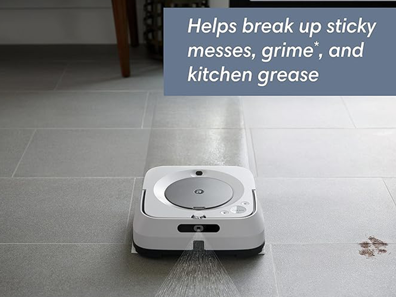 iRobot Braava jet m6 Robot Mop - White (Refurbished)