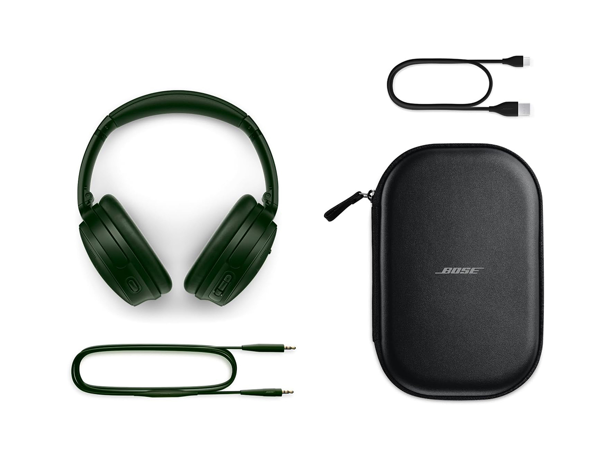 Bose QuietComfort Over-Ear Noise Cancelling Headphones - Cypress Green (Open Box)