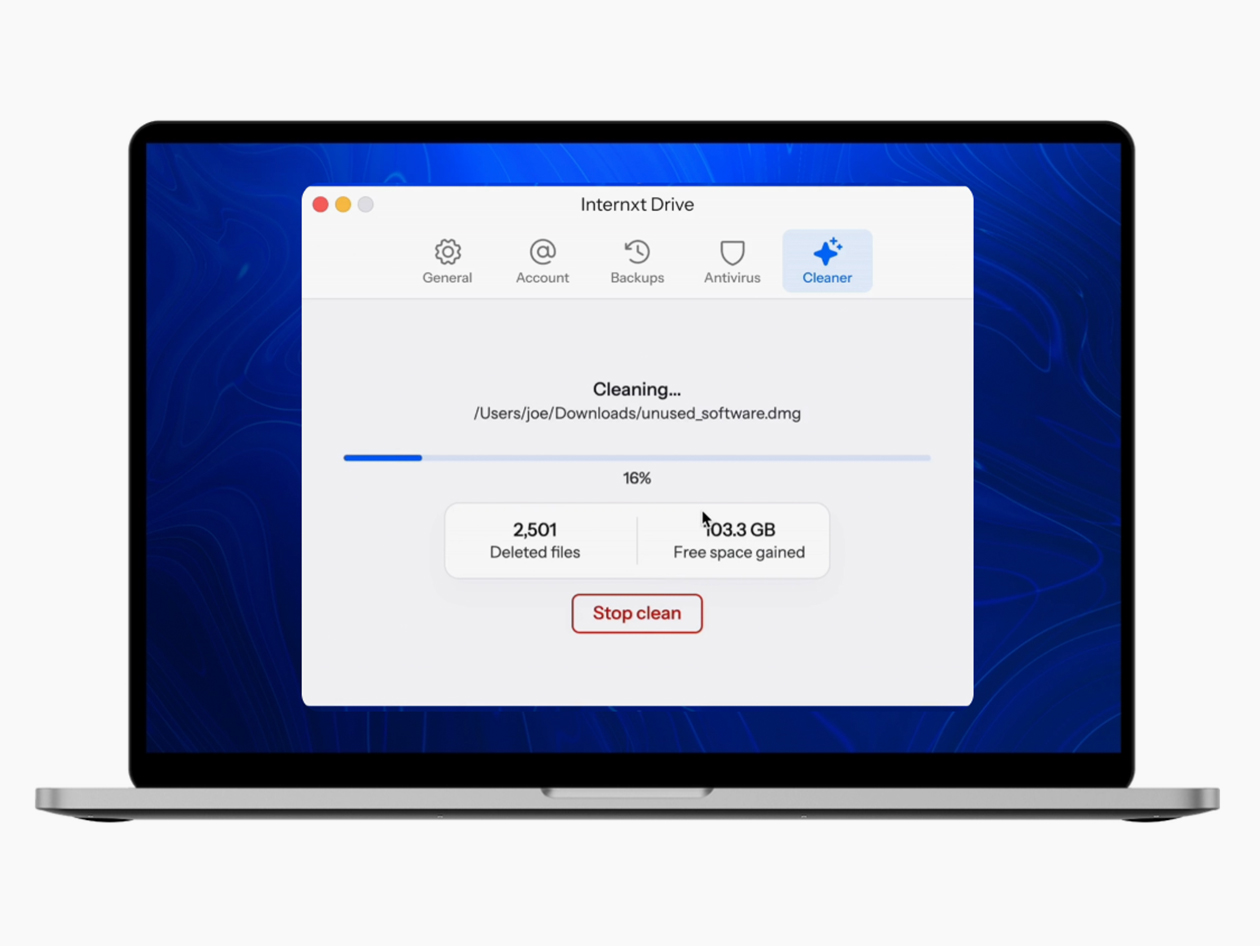 Internxt Cleaner: Lifetime Subscription