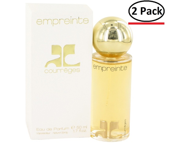 EMPREINTE by Courreges Eau De Parfum Spray 1.7 oz for Women (Package of 2)