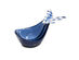 MacKenzie-Childs Royal Check Big Blue Whale Nesting Bowls - Set of 3