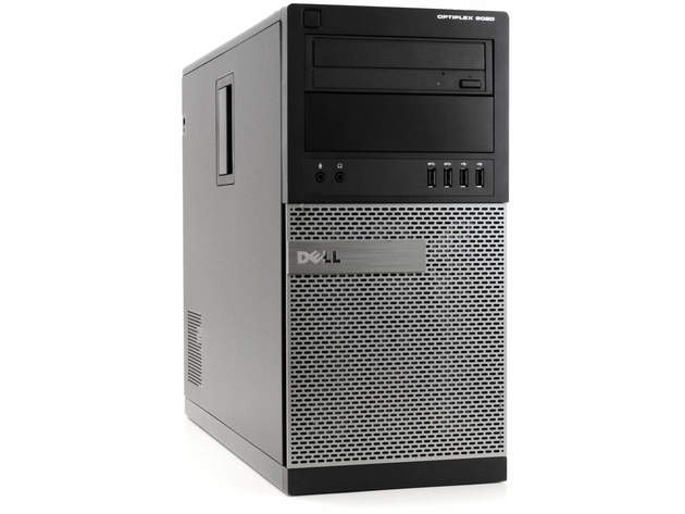 Dell Optiplex 9020 Tower Computer PC, 3.20 GHz Intel i5 Quad Core Gen 4, 4GB DDR3 RAM, 240GB SSD Hard Drive, Windows 10 Home 64 bit (Renewed)