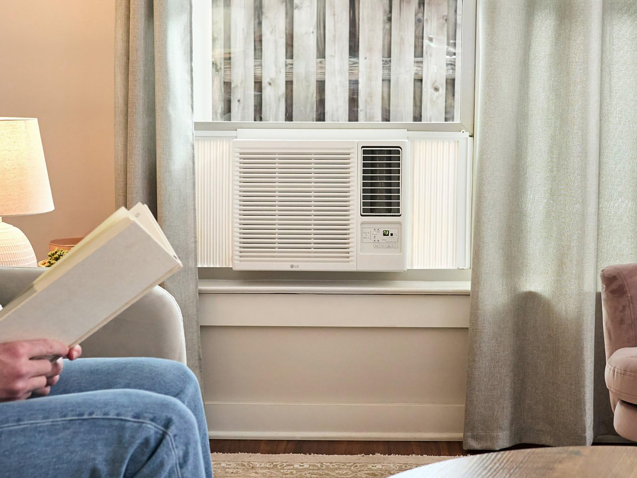 LG 12,200 BTU Smart Wi-Fi Window Air Conditioner