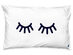 DryZzz: Two-Sided Pillowcase for Wet Hair (Sleepy Eyes/Standard/2-Pack)
