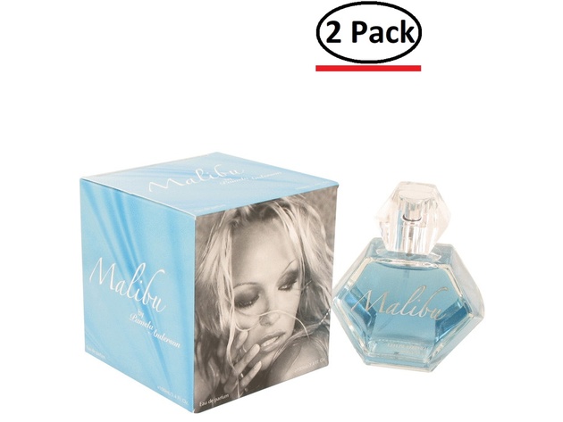 Malibu by Pamela Anderson Eau De Parfum Spray 3.4 oz for Women (Package of 2)