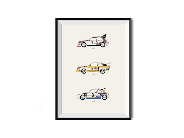 A Tribute to Rally B: Group B Poster (18"x 24")