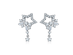 Crystal Star Dangle Earrings