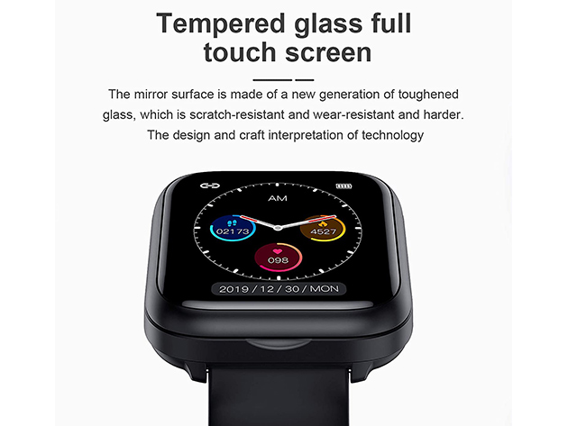 Interepro Smartwatch with Bluetooth Earbuds