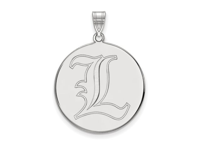 Sterling Silver U. of Louisville XL Pendant Necklace