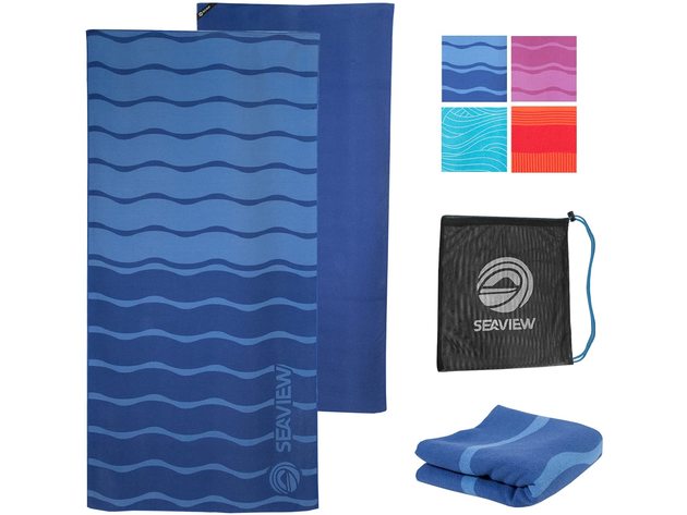 Wildhorn Outfitters Seaview 180 Sand Free Extra-Large 75x35 Akumal Beach Towel (new)