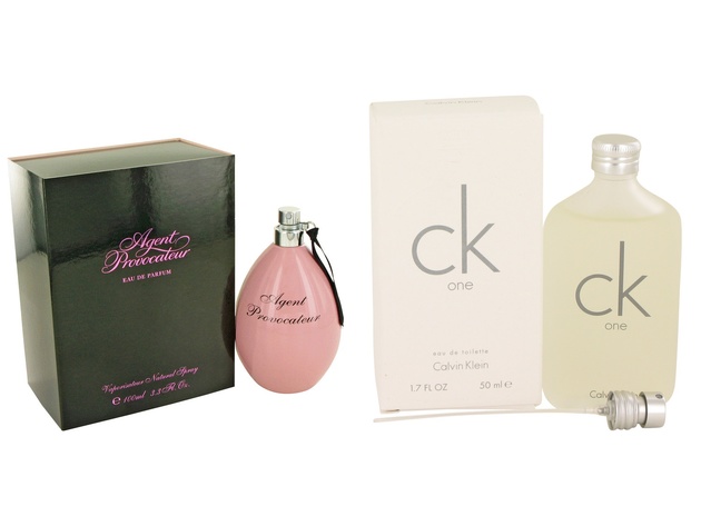 Gift set  Agent Provocateur by Agent Provocateur Eau De Parfum Spray 3.4 oz And  CK ONE EDT Pour/Spray (Unisex) 1.7 oz