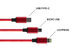 3-in-1 Multi-Charging Cable (Red)
