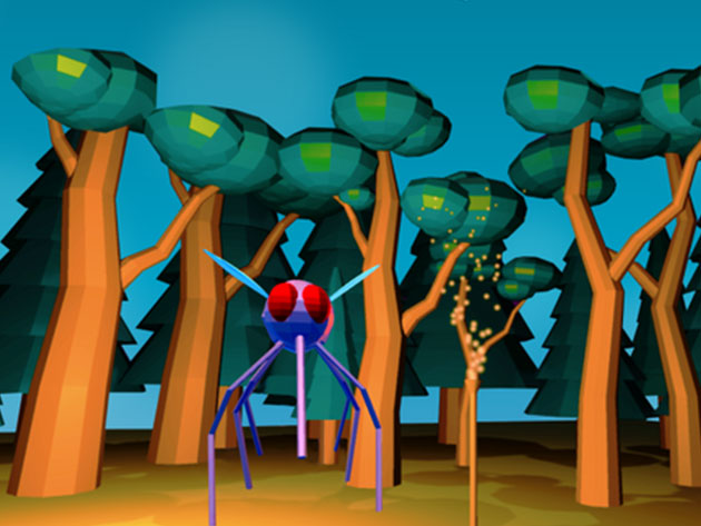 Unity VR Development: Night with Mosquitos Game